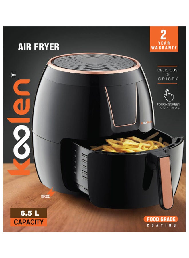 كولن مقلاة هوائية رقمية 6.5 L 1800 W 816102007 أسود  - Image 2