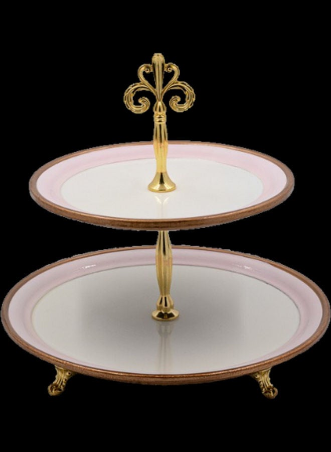 Doreen Sweets Stand pink 32*30cm