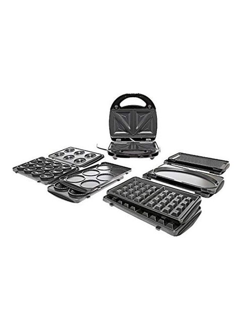 Sandwich Maker 760W 760.0 W Orbit-7-in-1 Black