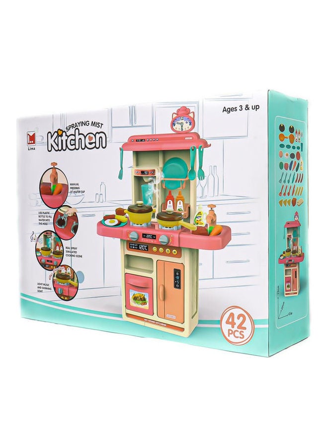 ليما طقم مطبخ ب4 وظائف مكون من 42 قطعة طراز 9916 72x51.5x23.5سم