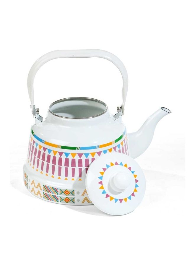 AL RIMAYA Camping Enamel Kettle 18.5x13.5x18cm  - Image 2