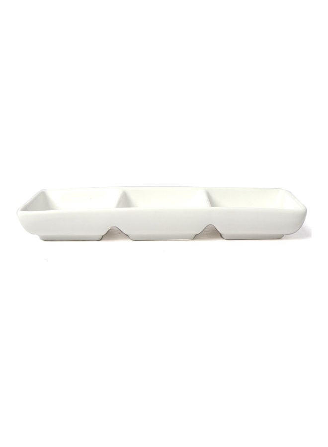 Squalo Porcelain Serving Plate White 45cm - Image 2