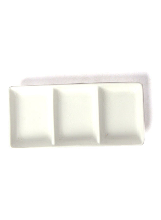 Squalo Porcelain Serving Plate White 45cm - Image 4