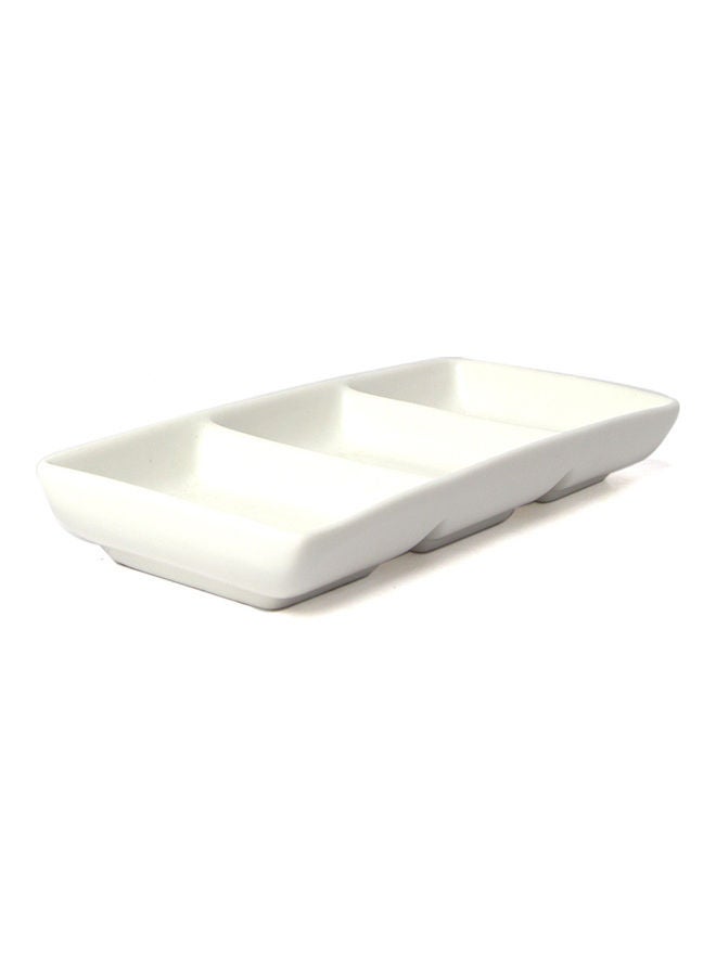 Squalo Porcelain Serving Plate White 45cm - Image 5