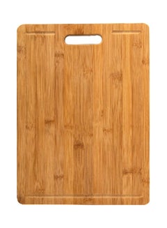 Wooden Meat And Fruit Cutting Board With Hanger Brown 38x28cm