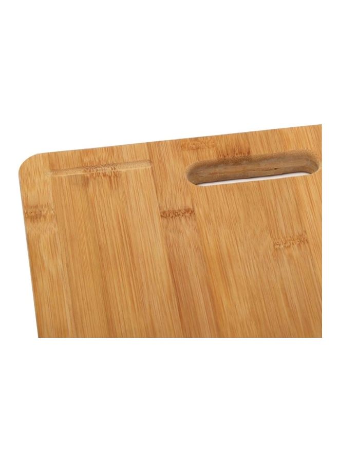 Squalo - Wooden Meat And Fruit Cutting Board With Hanger Brown 38x28cm - Image 1