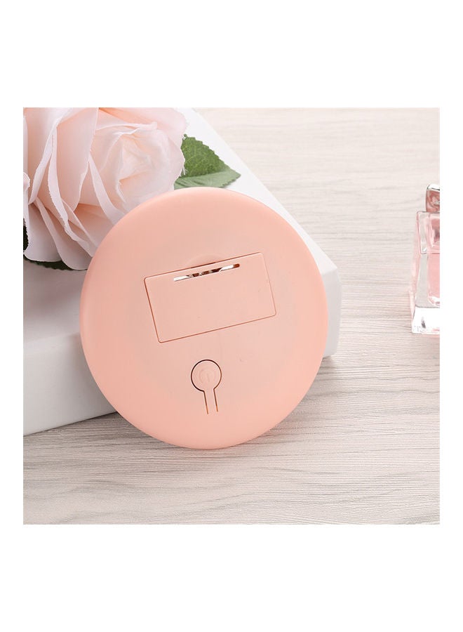 Generic Led Light Mini Makeup Mirror Pink pink  - Image 1