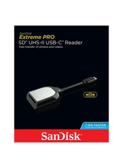 سانديسك قارئ يو اس بي نوع سي من اكستريم برو اس دي UH- 409-G46 128 GB  - Image 4