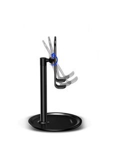 Earldom Phone Stand 360 Degree Rotating Clamp Black  - Image 2