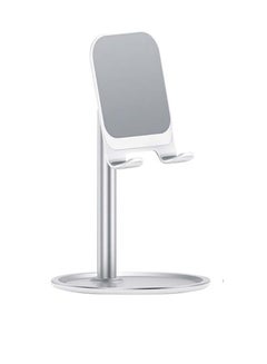 Earldom Phone Stand 360 Degree Rotating Clamp White  - Image 1