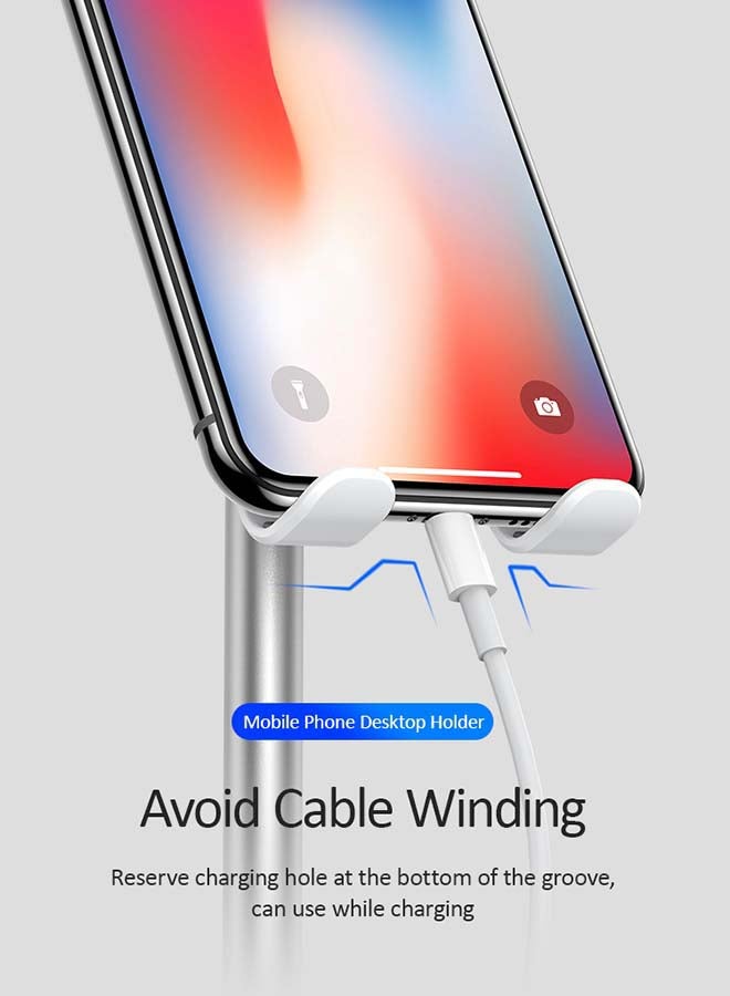 Earldom - Phone Stand 360 Degree Rotating Clamp White - Image 1