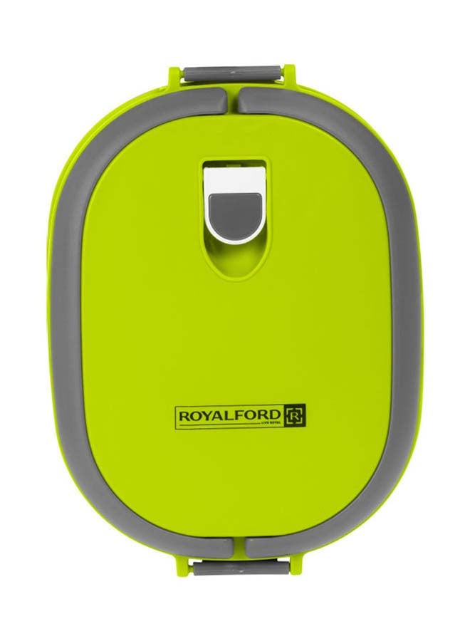 Royalford 0.9L Lunch Box Super Pu Insulation Bpa Free 100% Food Grade Material Premium Quality Stainless Steel 20X14.5X8.3 Cm  Assorted Colors Multicolour  - Image 3