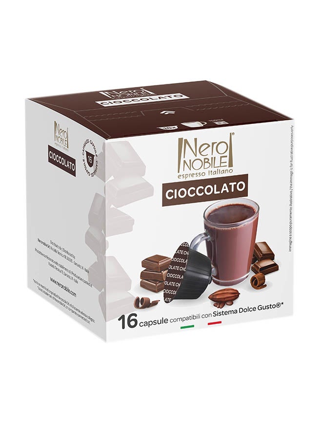 Nero NOBILE Dolce Gusto Cioccolato 16 Capsules 14g 16 Capsules