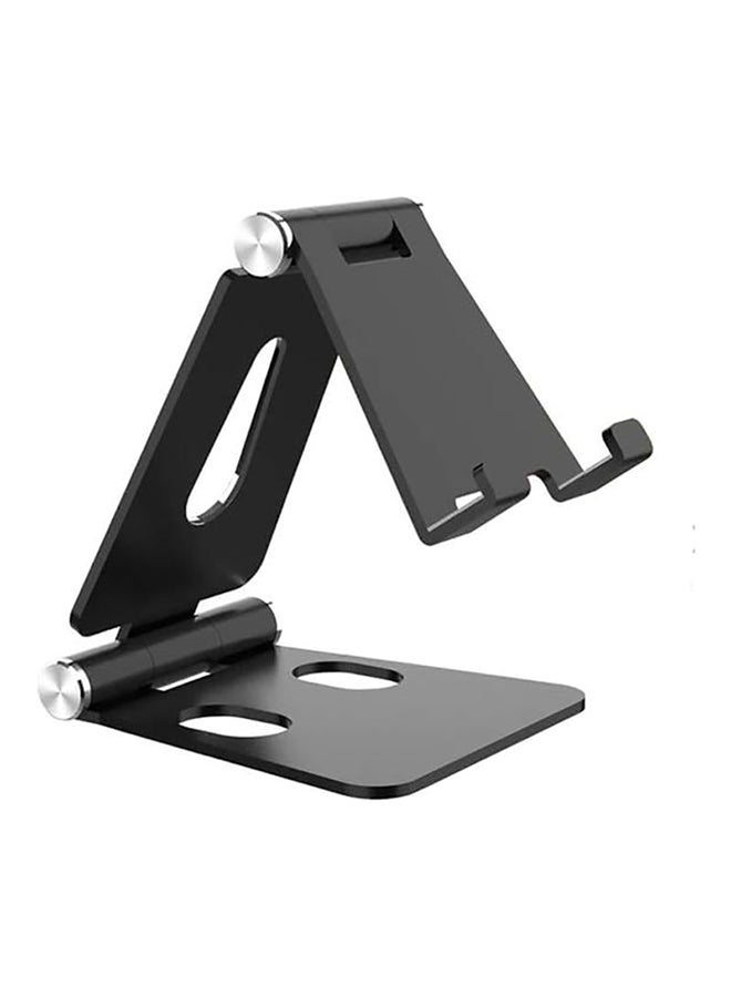 SMILEE Foldable Aluminum Cell Phone Stand Black  - Image 1