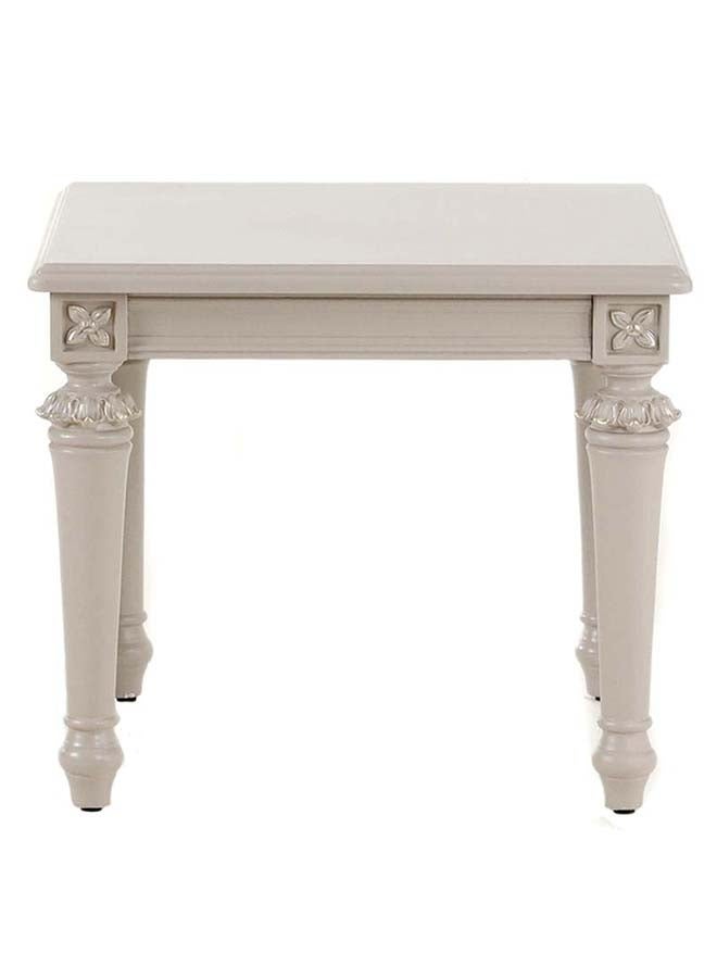Zakiya Table With 2 Chairs Tea Set White 66 x 52 x 78cm