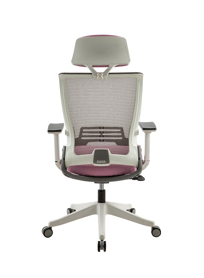 NAVODESK - KIKO Ergonomic Folding Office Chair Pink 51cm - Image 1