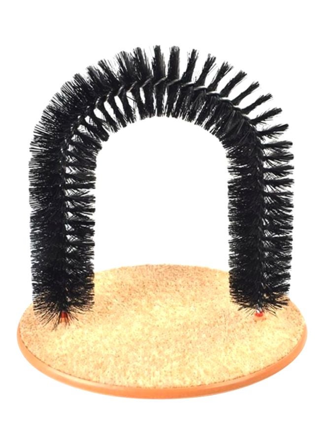 Beauenty Self Grooming and Massaging Arch Cat Toy Black/Orange 