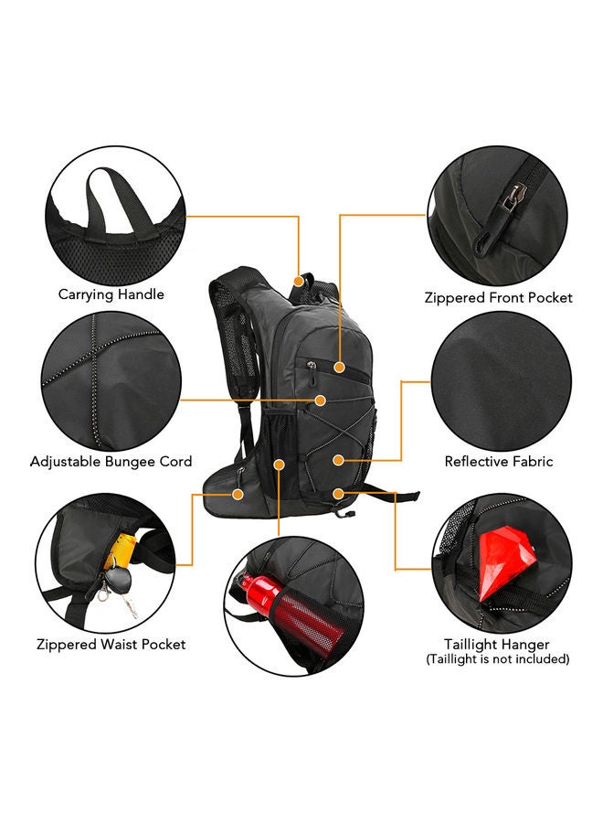 Generic Reflective Cycling Hydration Backpack 8Liters - Image 2
