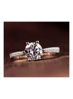 WLFF Crystal Zircon Diamond Ring  - Image 4