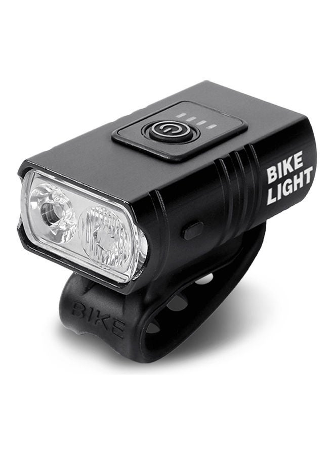 Generic - USB Rechargeable T6 LED Bicycle Light 10.7x10.4x4.6cm - Image 1