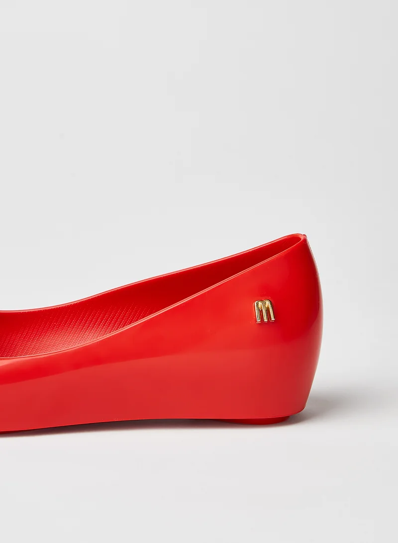 Mini Melissa Kids Mickey & Friends Ballerinas Red/Black