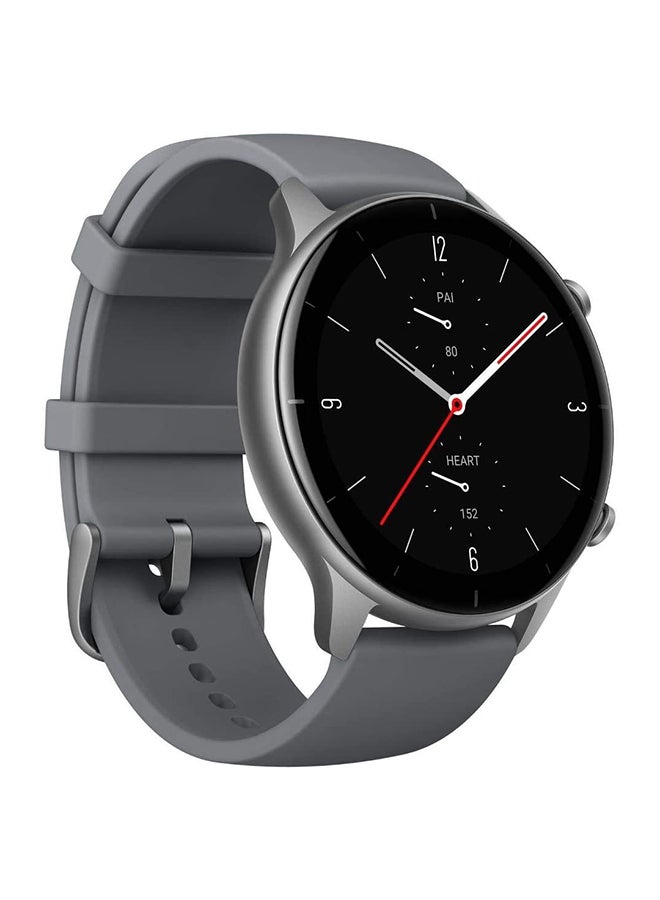Amazfit - 471.0 mAh GTR 2e Smartwatch With 24 Hours Heart Rate And SPO2 Monitor Slate Grey - Image 1