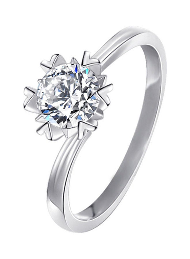 WLFF - Crystal Zircon Diamond Ring - Image 1