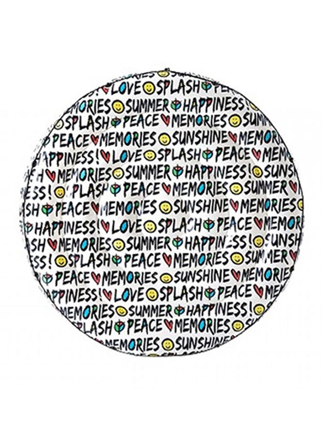 Bestway Lounge Summer Quotes Island Float 173x173x25cm