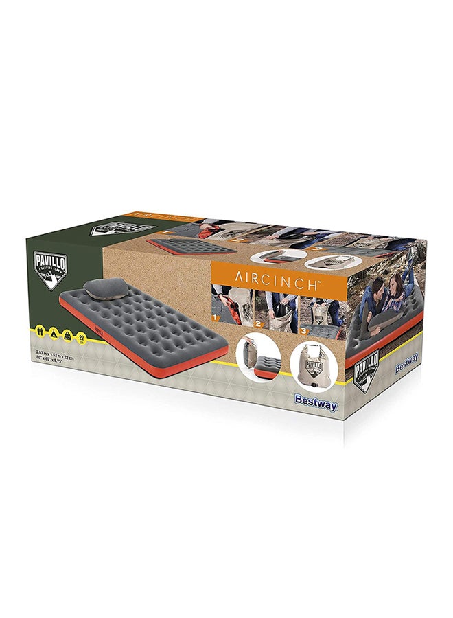 بست واي سرير هوائي بافيلو مقاس كوين رمادي 203x152x22سم - Image 3