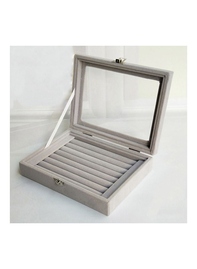 جولي صندوق مجوهرات فلانليت - Image 1