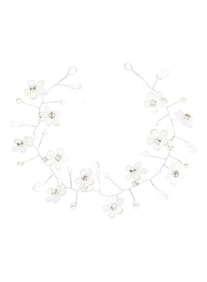 JOLLY - Lace Floral Headdress - Image 1