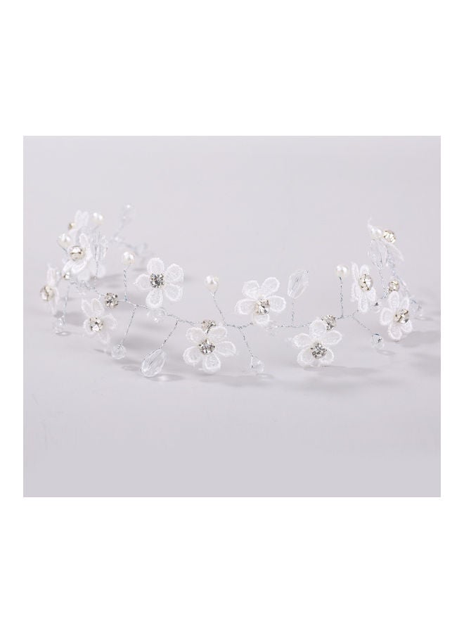 JOLLY - Lace Floral Headdress - Image 1