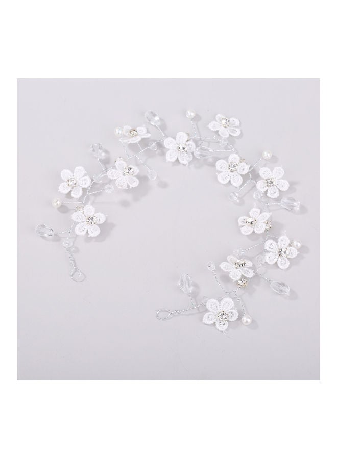 JOLLY - Lace Floral Headdress - Image 1