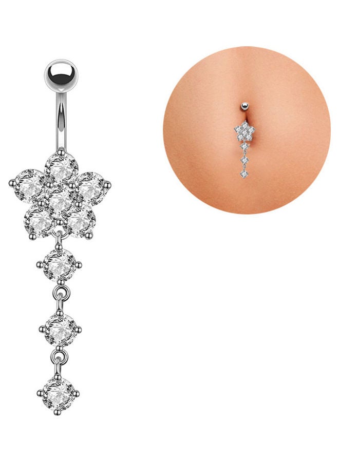 جولي خاتم أنيق لسرة البطن - Image 2