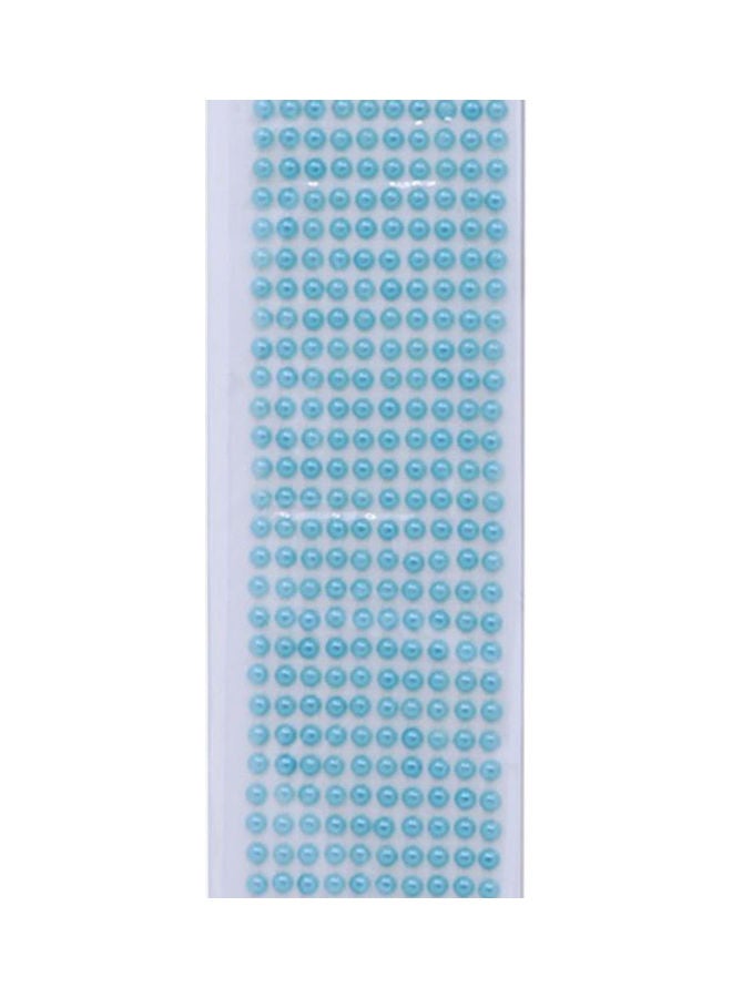 Delight 2-Piece Acrylic Rhinestone Pearl Sticker Sheet - Image 3