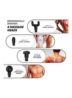Toshionics Gun Deep Tissue Massager (Blue/Black)  - Image 2