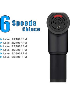 Toshionics Gun Deep Tissue Massager (Blue/Black)  - Image 3