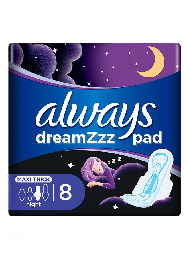 Cool And Dry Maxi Thick Night Sanitary Pads 8 Count - v1613997083/N11295124A_7