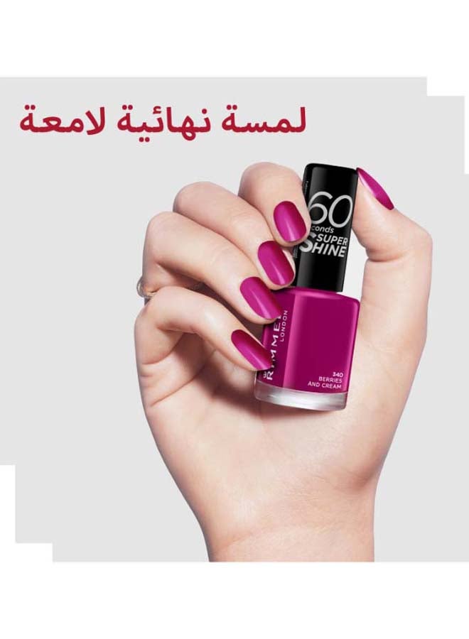 طلاء أظافر 60 سيكوندز سوبر شاين – 340 – توت وكريم - v1613997832/N41397966A_7