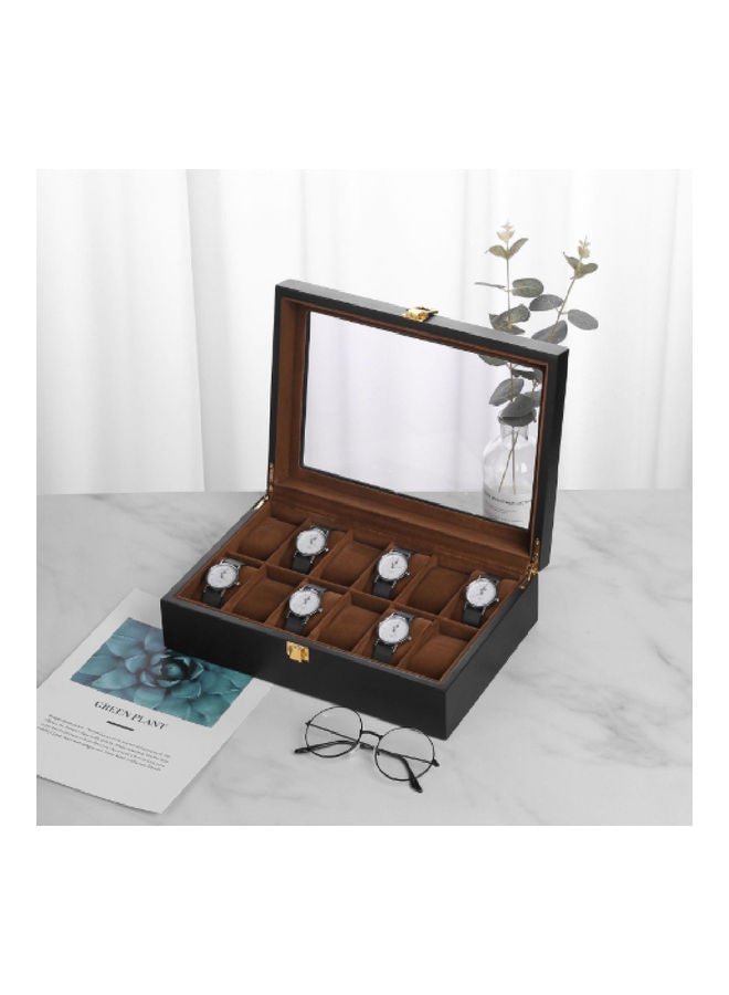 Lucky - Light Luxury Black Matt Spray Paint Interior Coffee 12-Bit Wood - Image 1