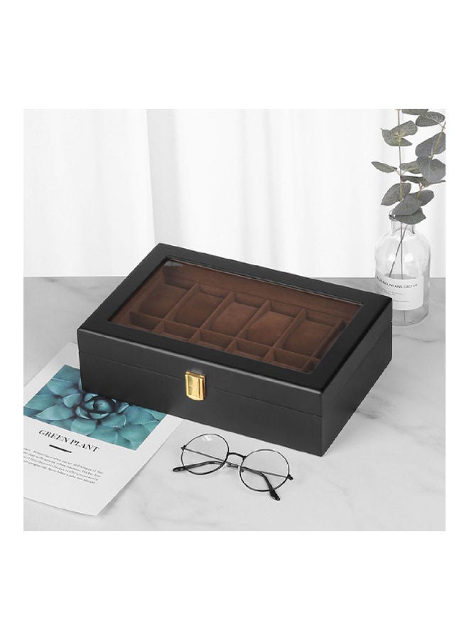 Lucky - Light Luxury Black Matt Spray Paint Interior Coffee 12-Bit Wood - Image 1