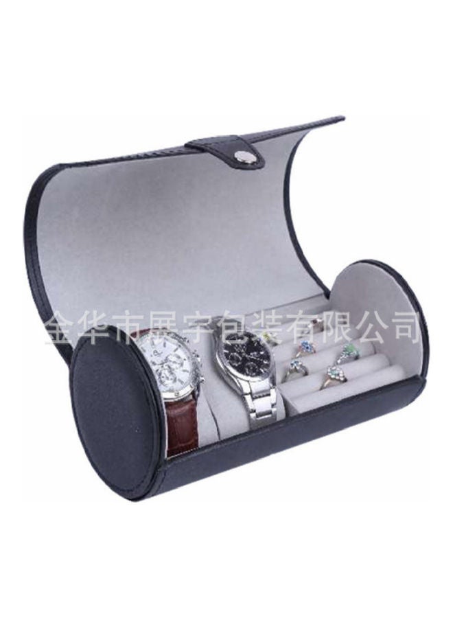 Lucky - Spot Cylinder Box Cylindrical Pu Watch Box Ring - Image 1