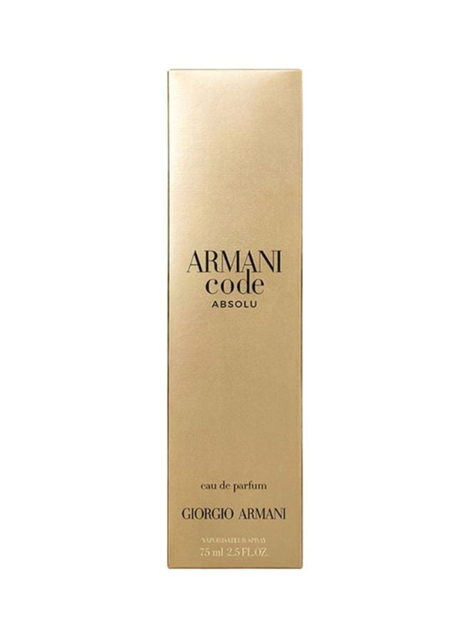 GIORGIO ARMANI Armani Code Absolu EDP 75ml  - Image 3
