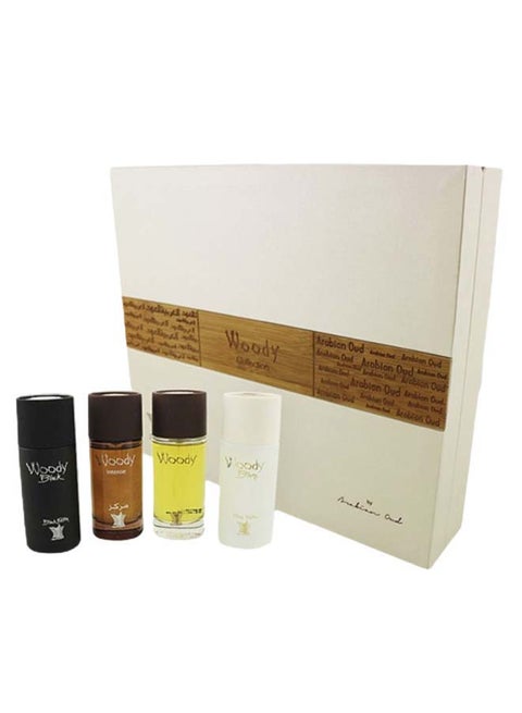 Woody Collection Gift Set 1 x EDP 50, 1 X EDP 50, 1 X EDP 50, 1 X EDP 50ml