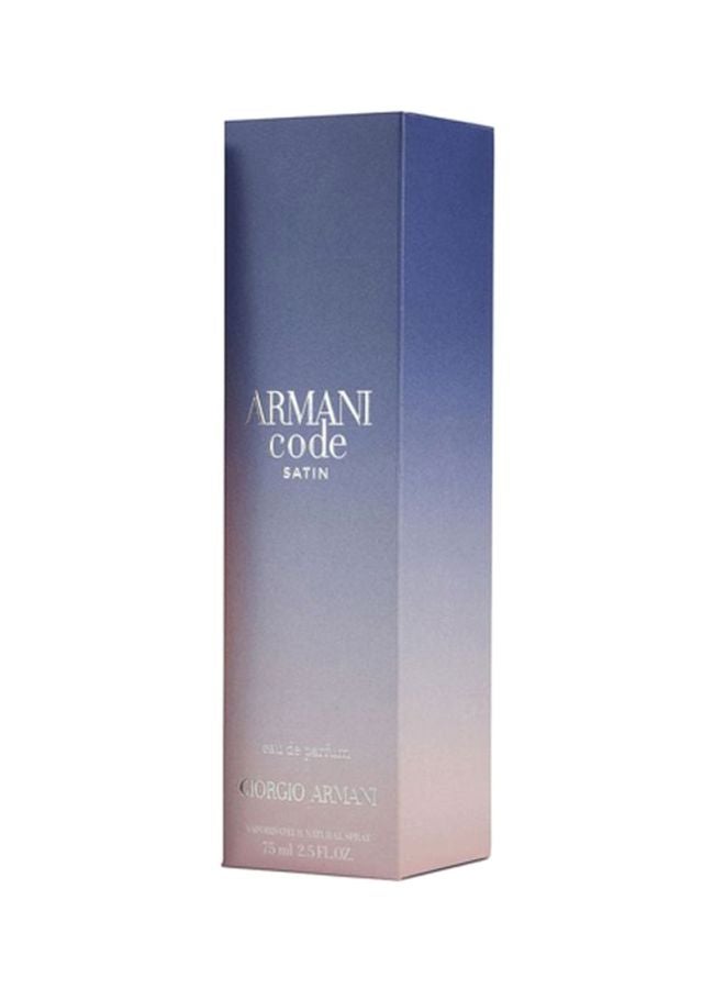 GIORGIO ARMANI - Code Femme Satin EDP 75ml - Image 1