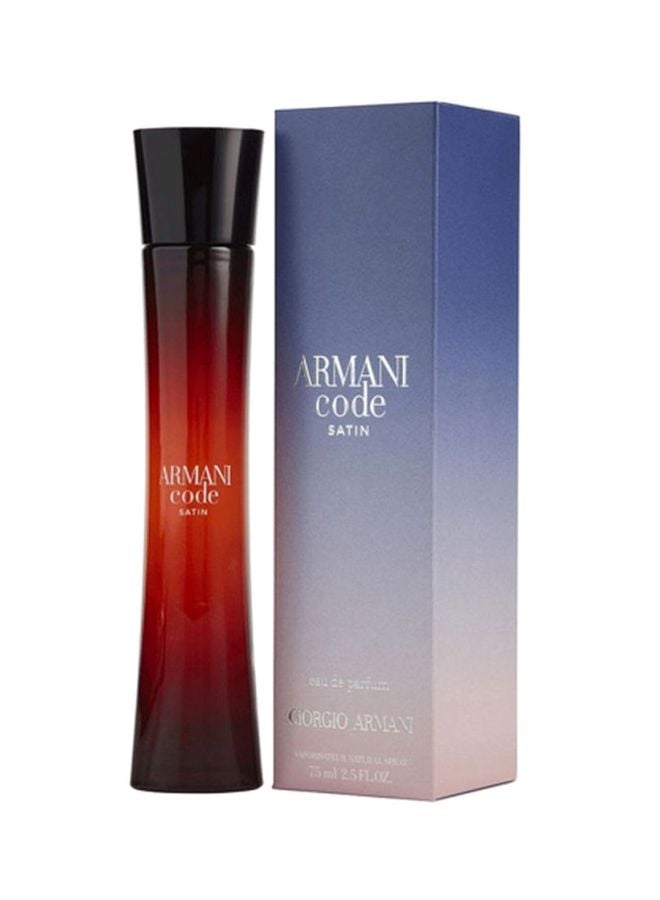 GIORGIO ARMANI - Code Femme Satin EDP 75ml - Image 1