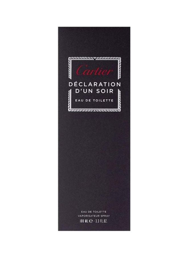 Cartier - Declaration D'Un Soir EDT 100ml - Image 1