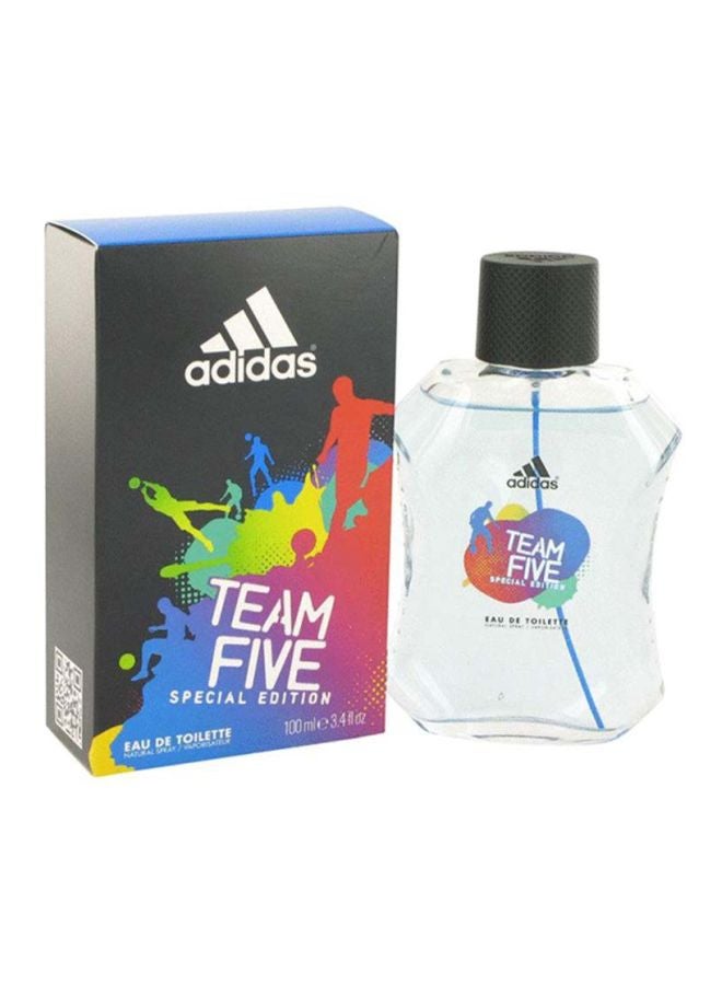 اديداس ماء تواليت تيم فايف النسخة الخاصة 100 ml  - Image 2