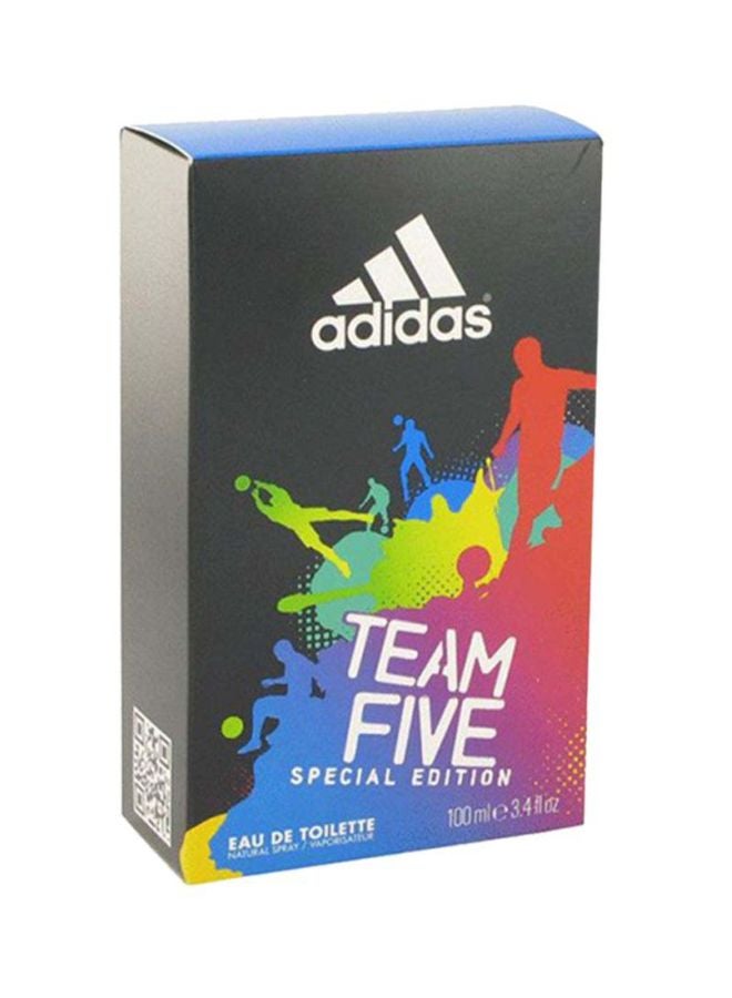 اديداس ماء تواليت تيم فايف النسخة الخاصة 100 ml  - Image 3