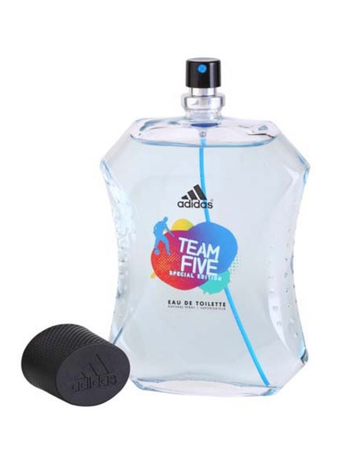 اديداس ماء تواليت تيم فايف النسخة الخاصة 100 ml  - Image 4
